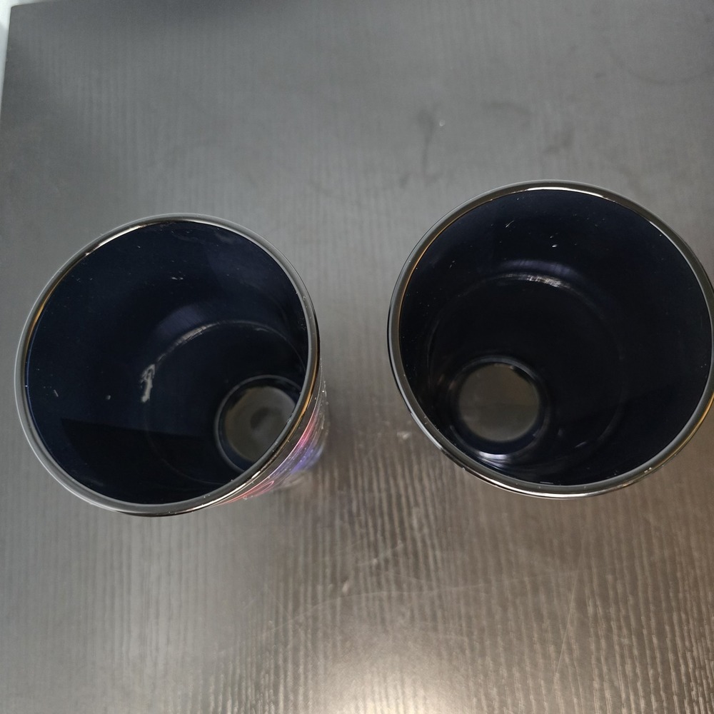 Vintage‎ Nightmare Before Christmas Cups Set 2 Walgreens Holo Jack Skellington - Picture 3 of 8